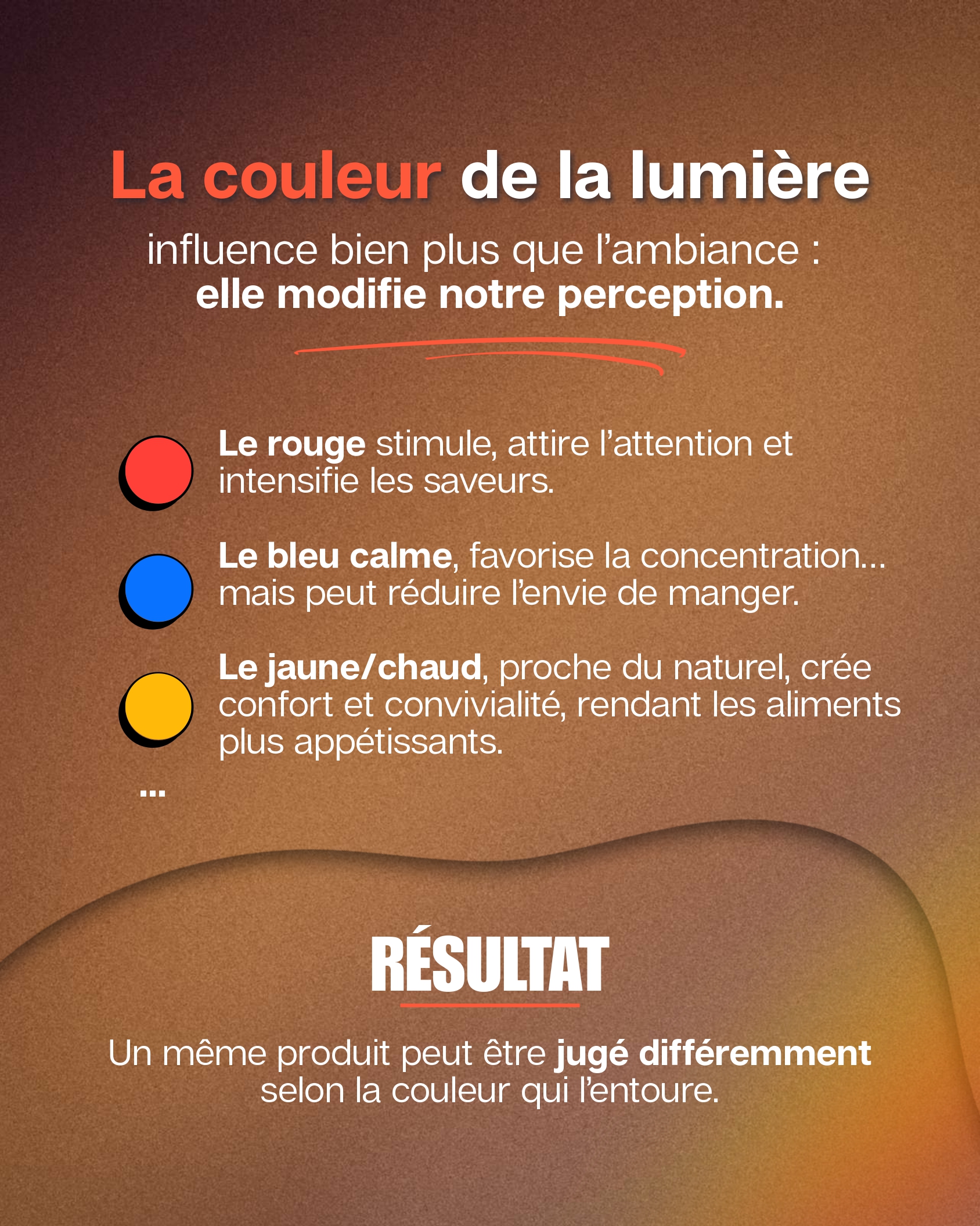 Influence de la lumière 1